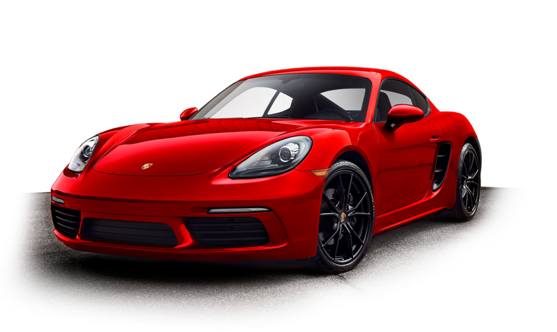 Red Porsche American Detail