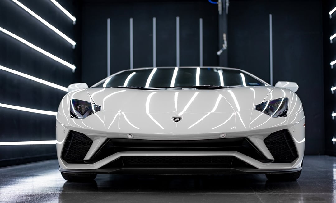 White Lamborghini 2