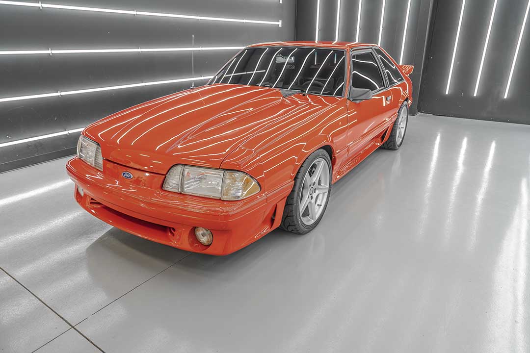 Red FoxBody Mustang 17