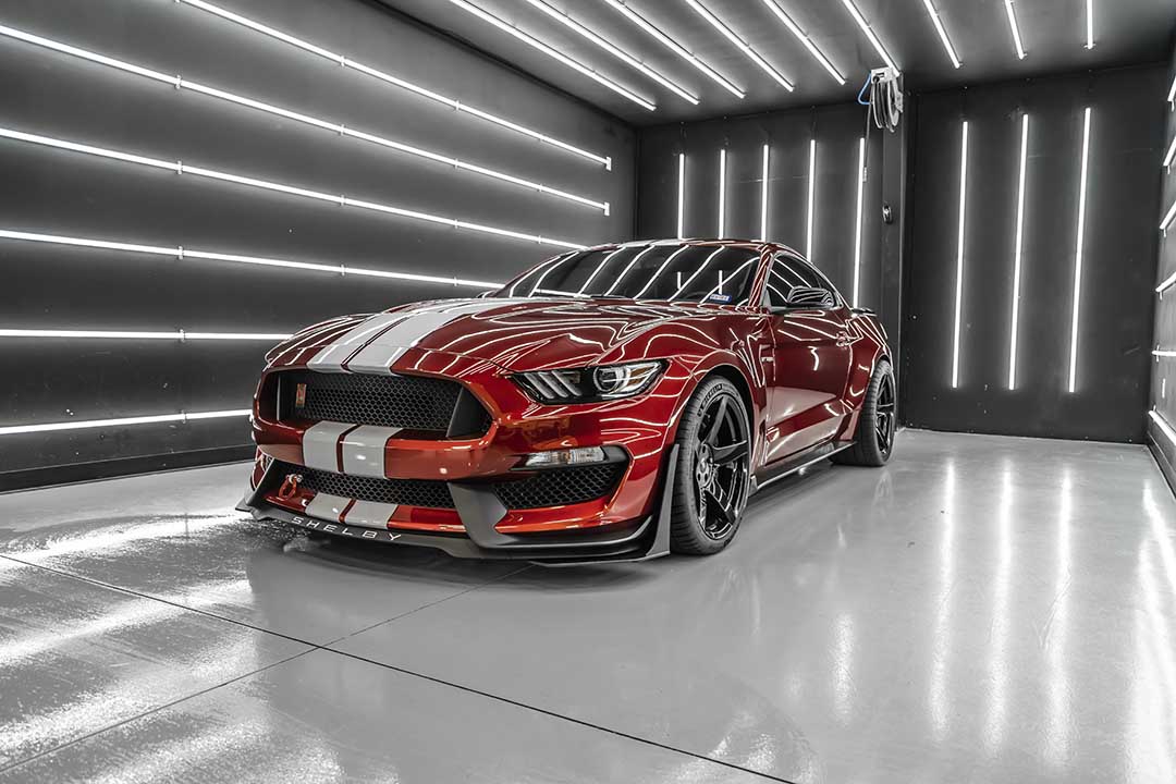 Red s550 Mustang 4